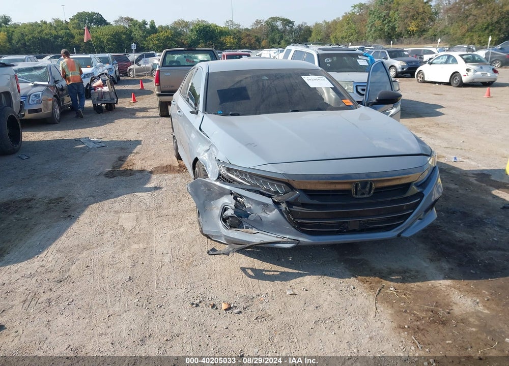 2021 HONDA ACCORD SPORT VIN: 1HGCV1F33MA083849