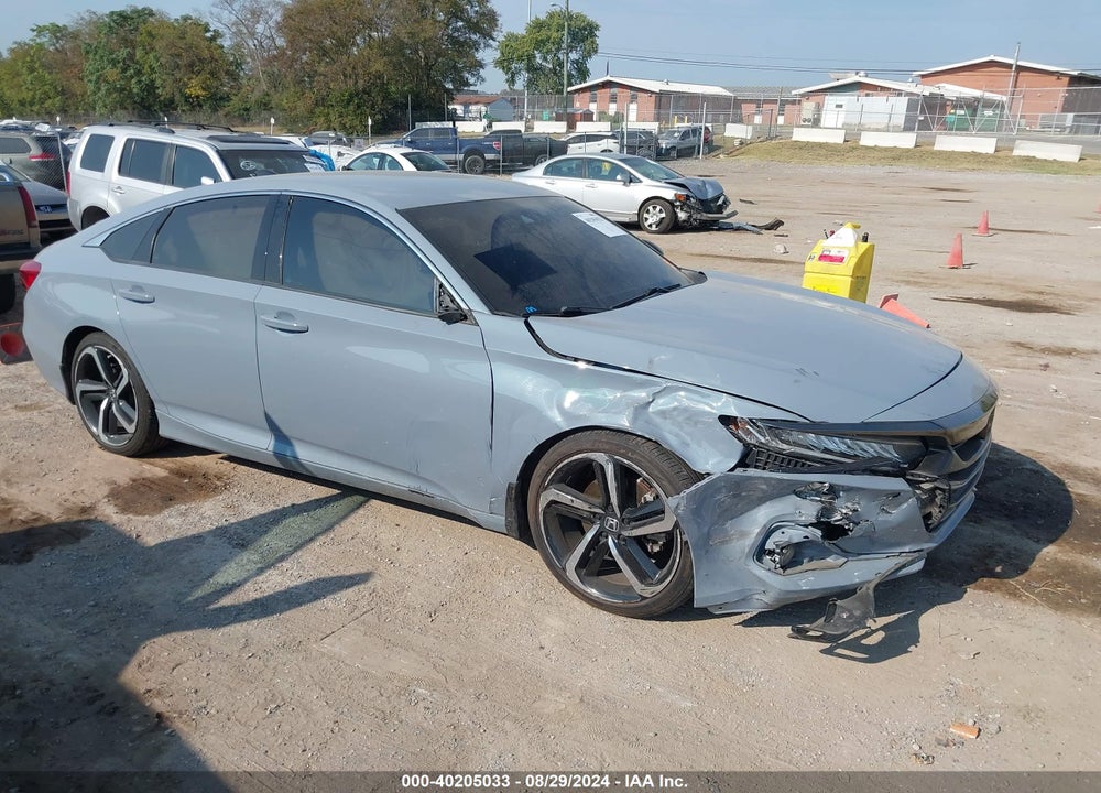 2021 HONDA ACCORD SPORT VIN: 1HGCV1F33MA083849