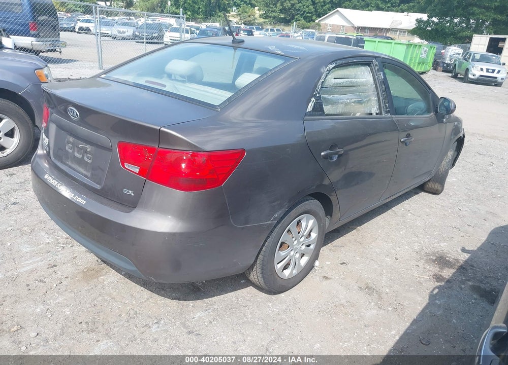 2013 KIA FORTE EX VIN: KNAFU4A27D5646552