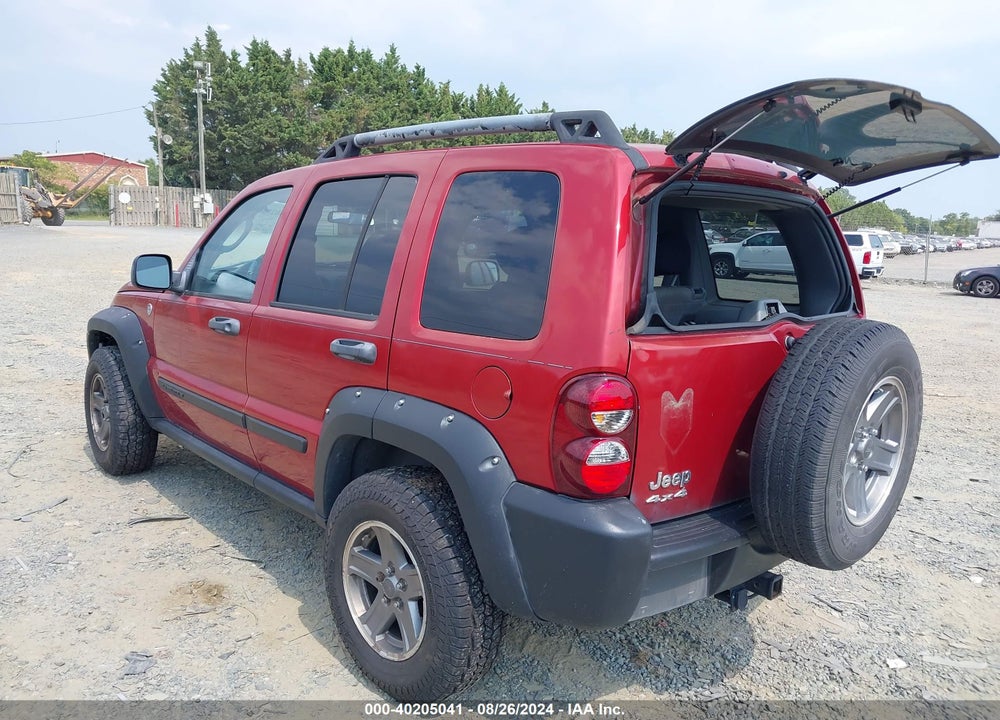 2006 JEEP LIBERTY RENEGADE VIN: 1J4GL38K86W180910