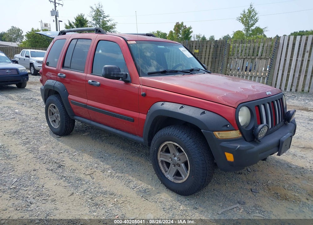 2006 JEEP LIBERTY RENEGADE VIN: 1J4GL38K86W180910