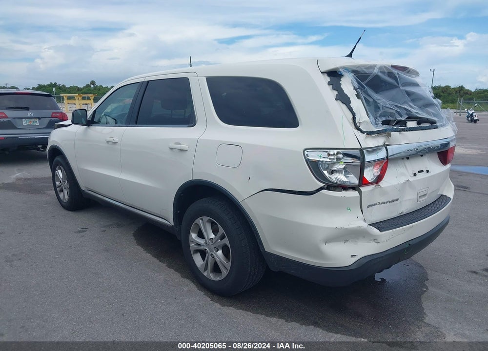 2012 DODGE DURANGO VIN: 1C4RDHAG1CC335745