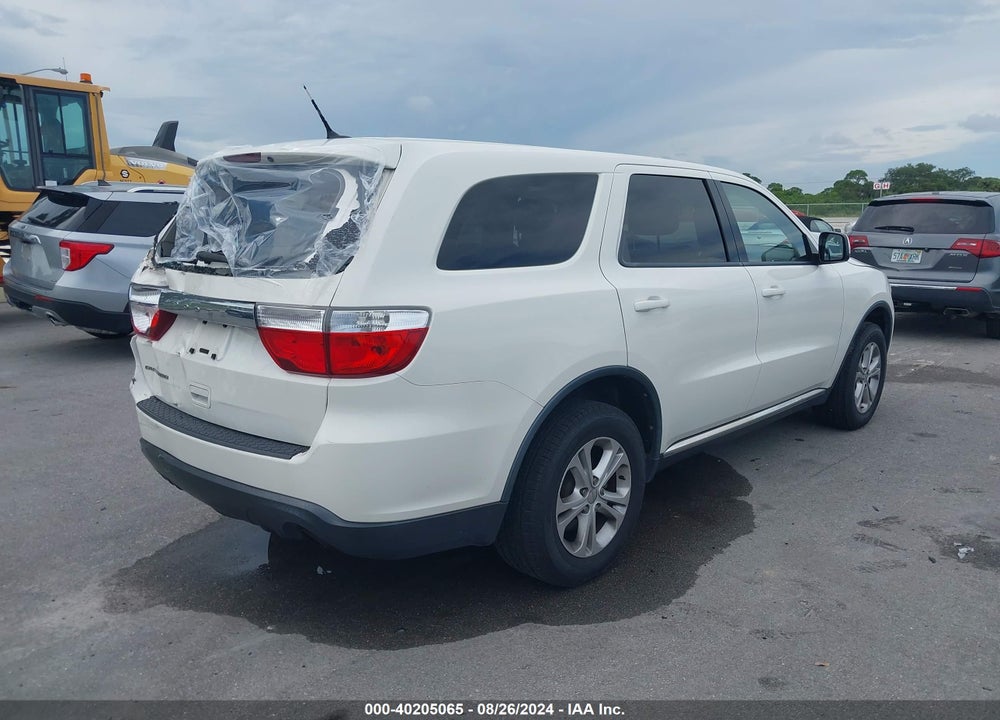 2012 DODGE DURANGO VIN: 1C4RDHAG1CC335745