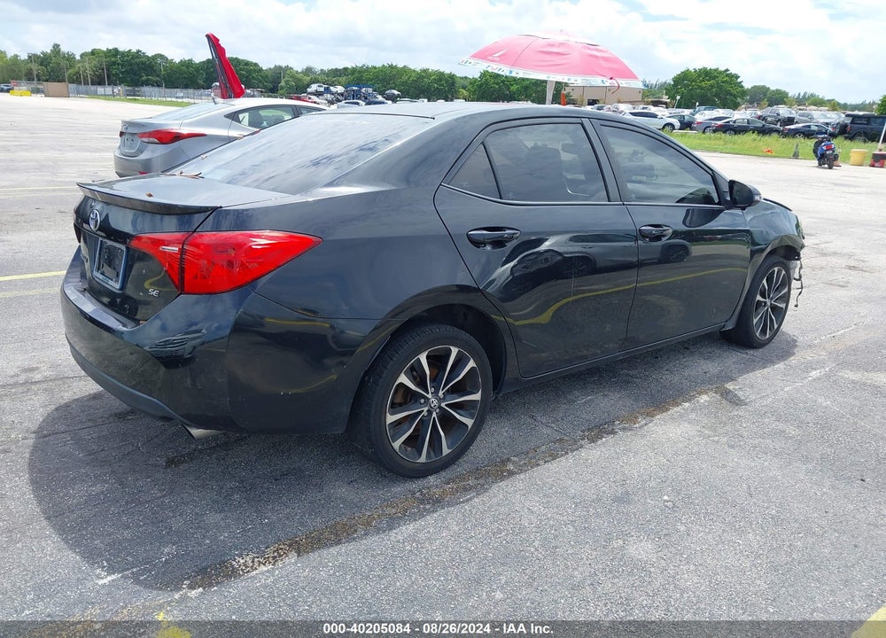 2017 TOYOTA COROLLA SE VIN: 2T1BURHE9HC906702