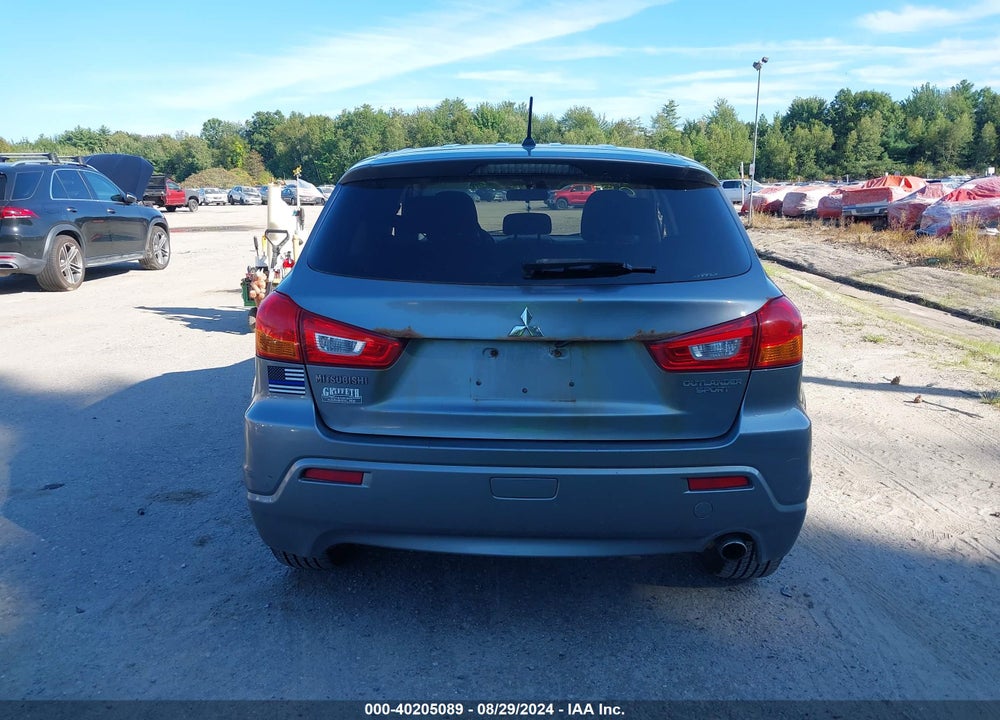 2011 MITSUBISHI OUTLANDER SPORT SE VIN: JA4AR4AU7BZ021486