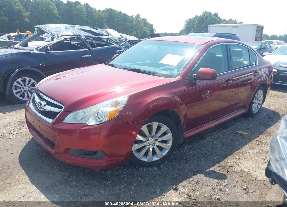 2011 SUBARU LEGACY 2.5I LIMITED VIN: 4S3BMCK68B3225090