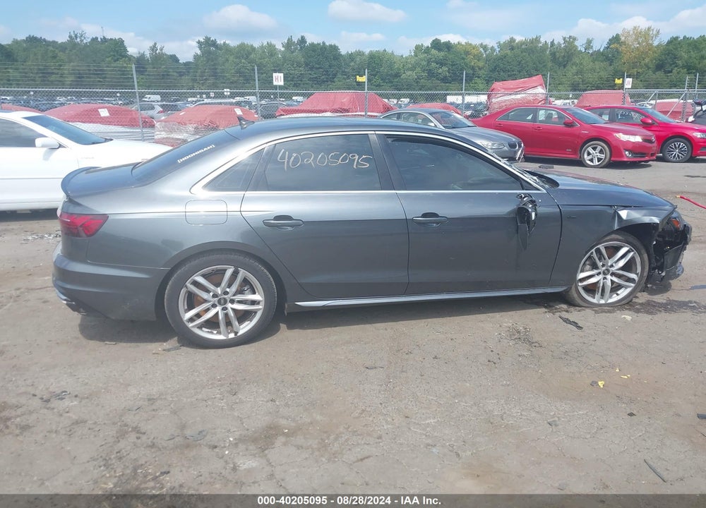 2023 AUDI A4 PREMIUM 45 TFSI S LINE QUATTRO S TRONIC VIN: WAUDAAF43PN020851