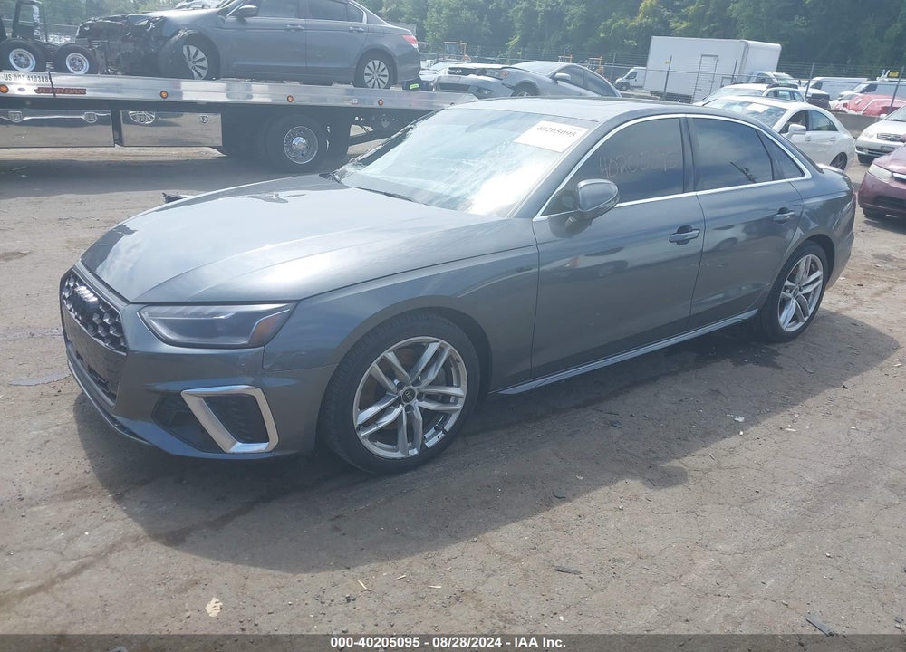 2023 AUDI A4 PREMIUM 45 TFSI S LINE QUATTRO S TRONIC VIN: WAUDAAF43PN020851