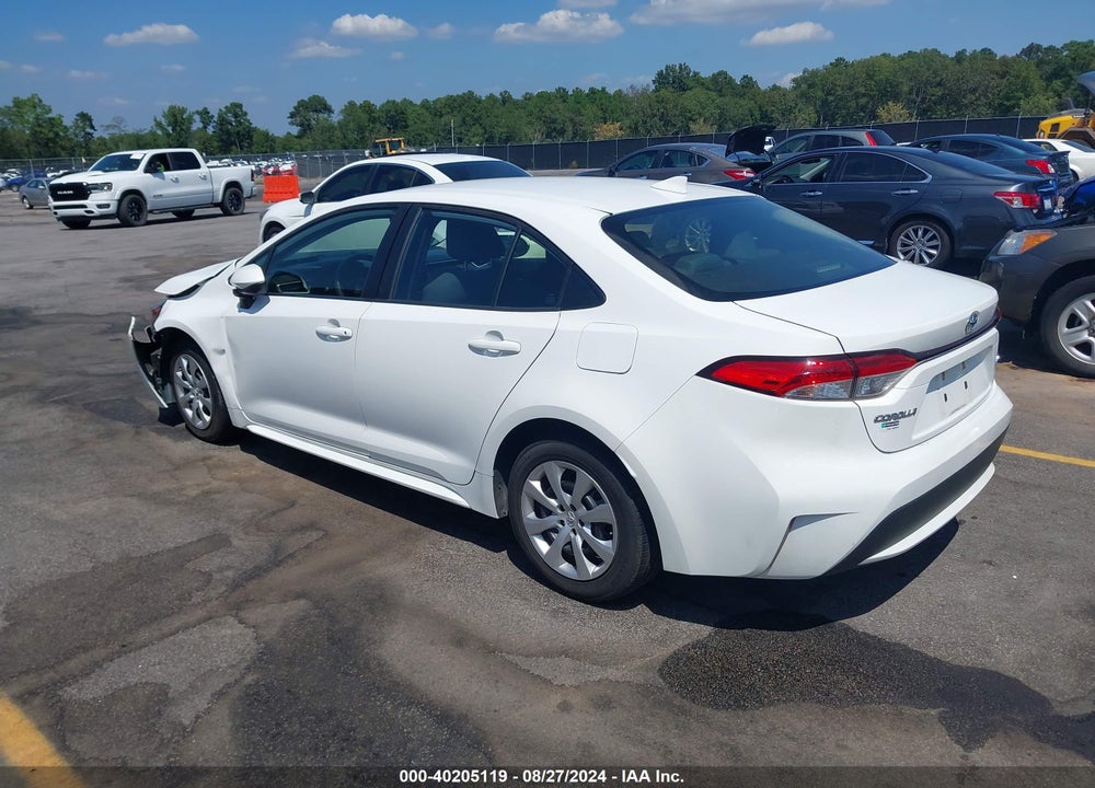 2020 TOYOTA COROLLA LE VIN: JTDEPRAE3LJ103380