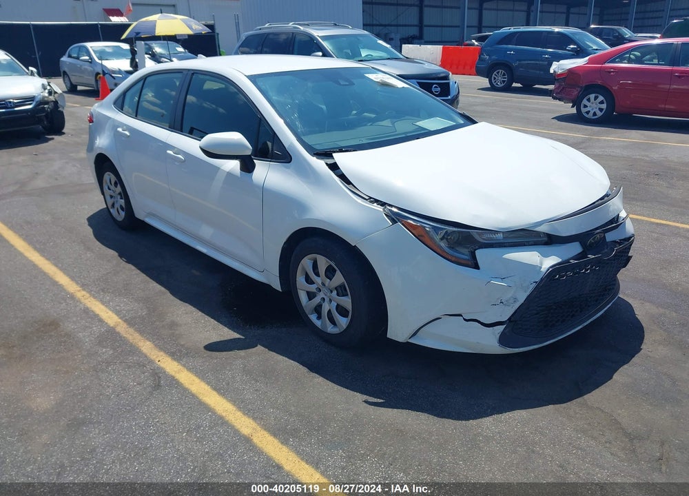 2020 TOYOTA COROLLA LE VIN: JTDEPRAE3LJ103380