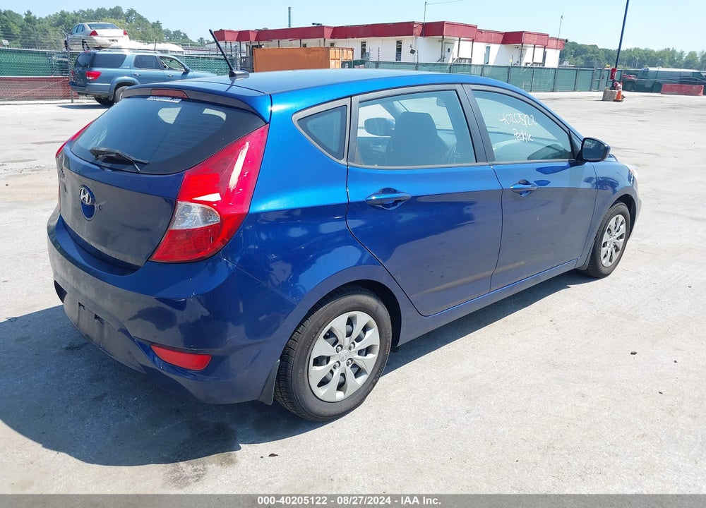 2017 HYUNDAI ACCENT SE VIN: KMHCT5AE3HU326693