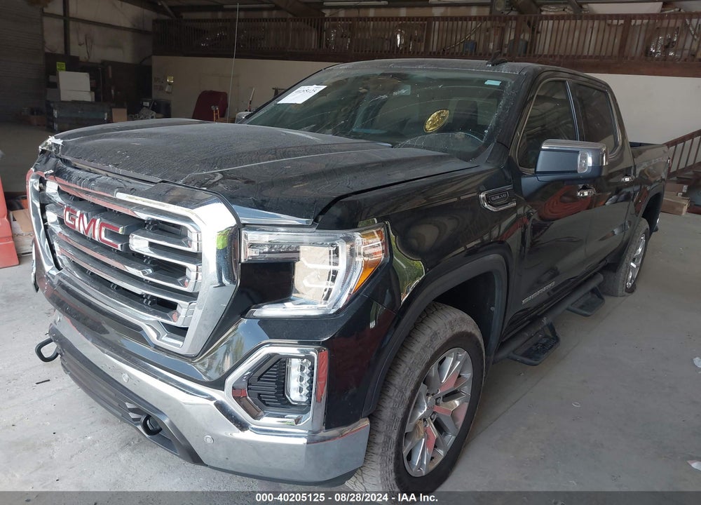 2019 GMC SIERRA 1500 SLT VIN: 3GTU9DED2KG119676