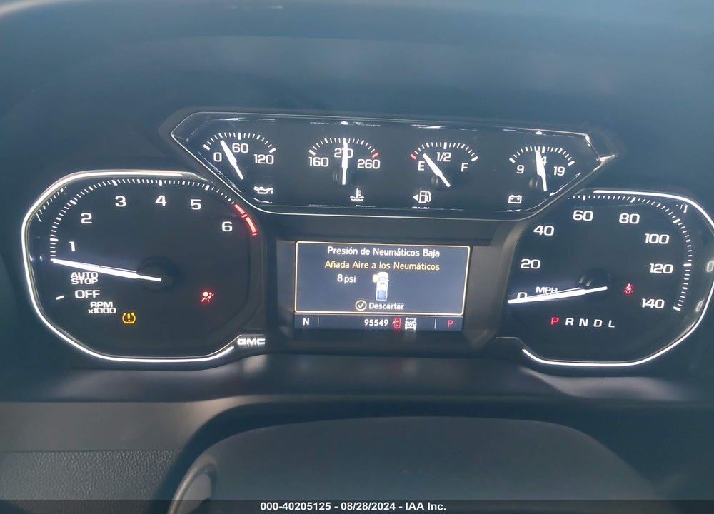 2019 GMC SIERRA 1500 SLT VIN: 3GTU9DED2KG119676