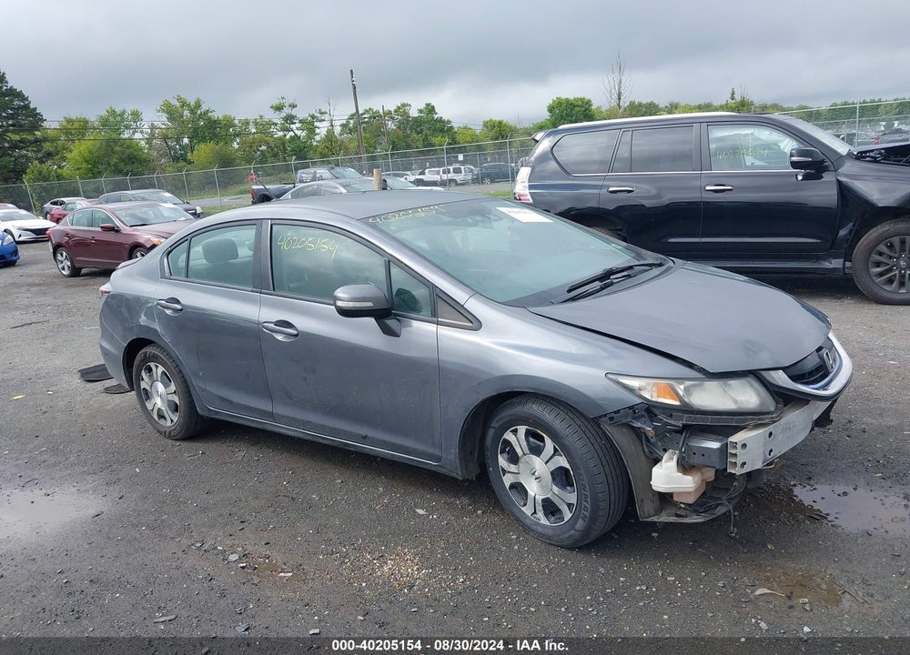 2013 HONDA CIVIC HYBRID VIN: 19XFB4F33DE201983