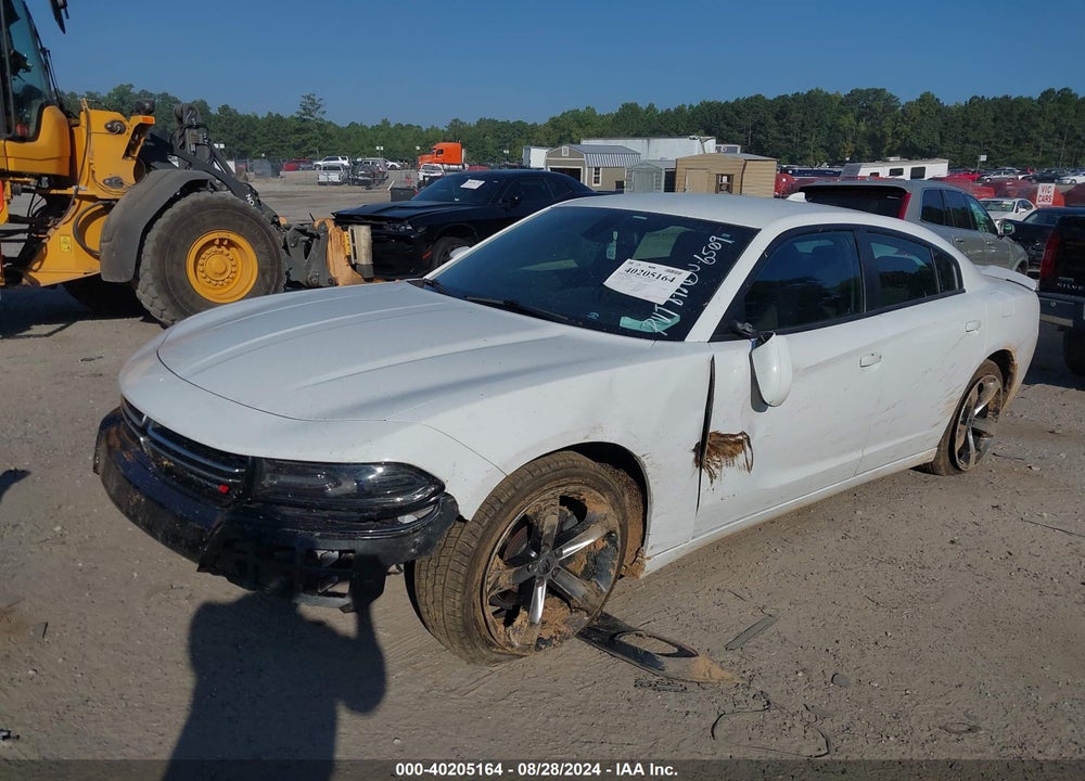 2017 DODGE CHARGER SXT RWD VIN: 2C3CDXHG5HH546509
