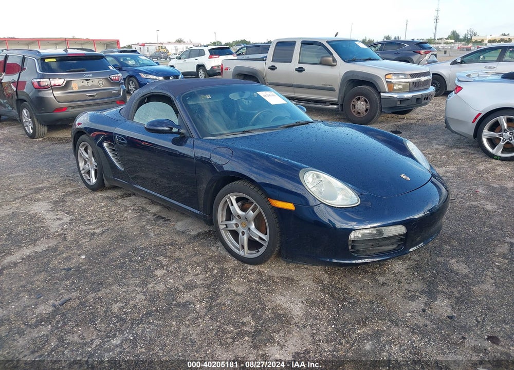 2005 PORSCHE BOXSTER VIN: WP0CA29885S710306