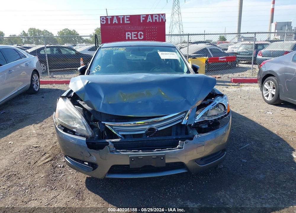2015 NISSAN SENTRA SV VIN: 3N1AB7AP7FY351055