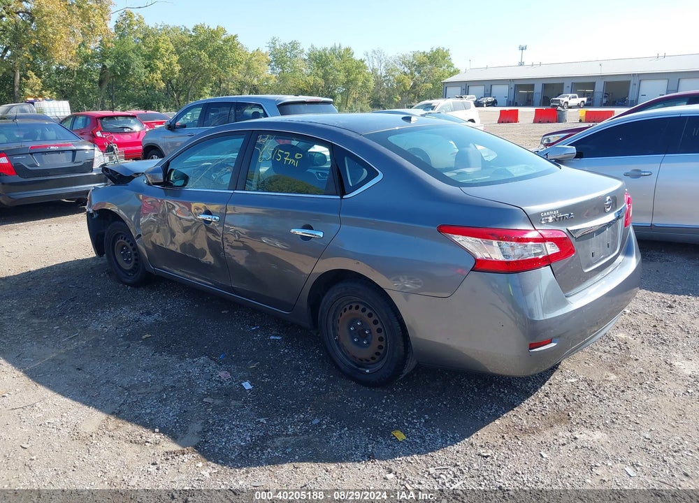2015 NISSAN SENTRA SV VIN: 3N1AB7AP7FY351055