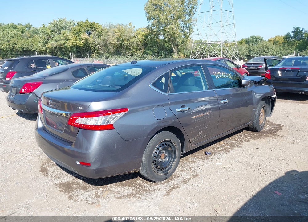 2015 NISSAN SENTRA SV VIN: 3N1AB7AP7FY351055