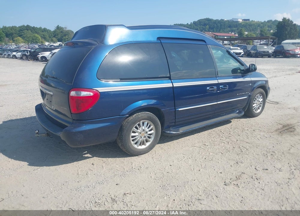2001 CHRYSLER TOWN & COUNTRY LIMITED VIN: 2C8GP64LX1R209138
