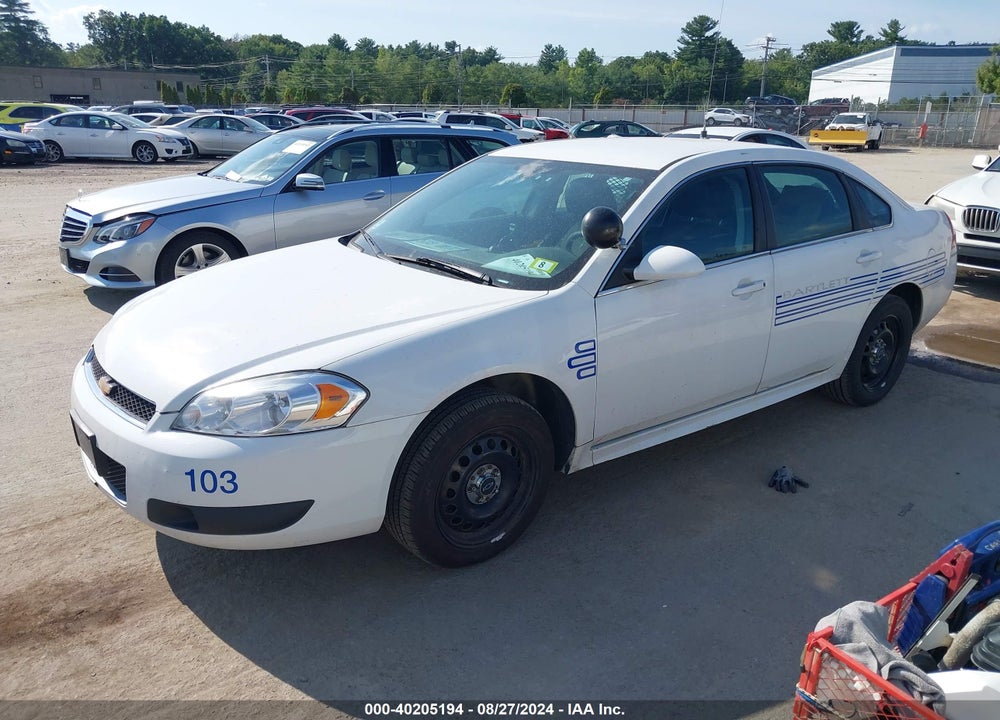 2014 CHEVROLET IMPALA LIMITED POLICE VIN: 2G1WD5E32E1180276