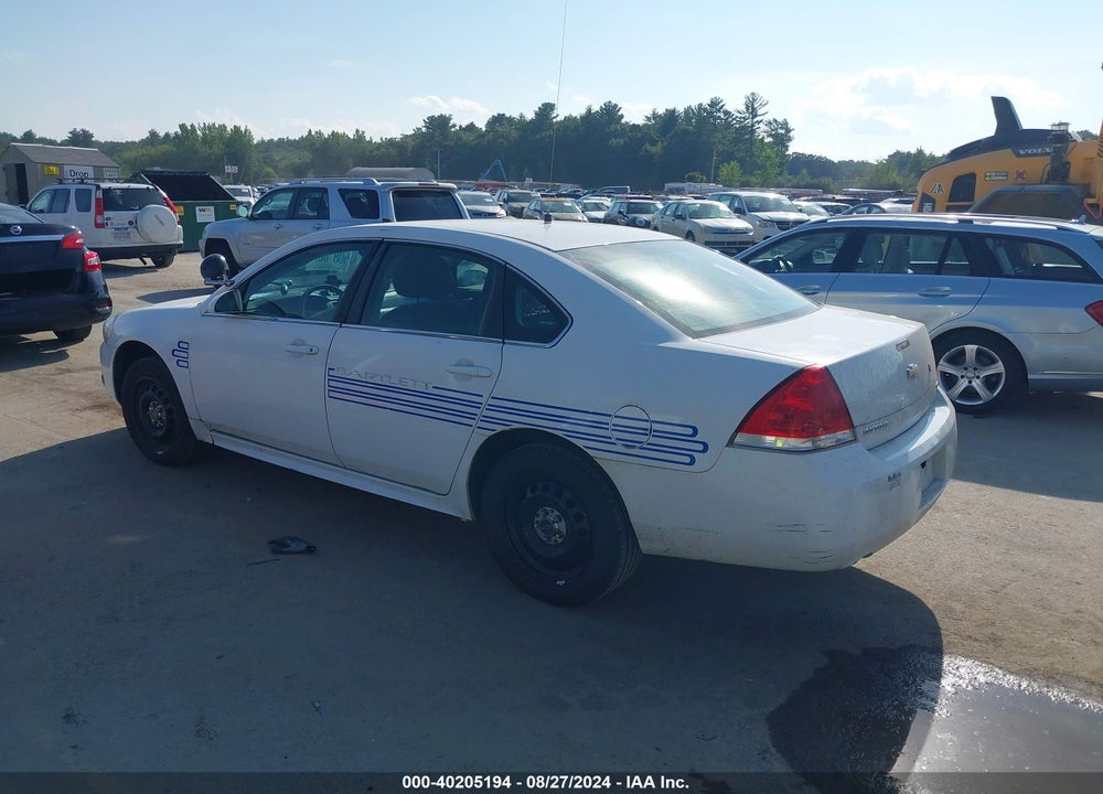 2014 CHEVROLET IMPALA LIMITED POLICE VIN: 2G1WD5E32E1180276