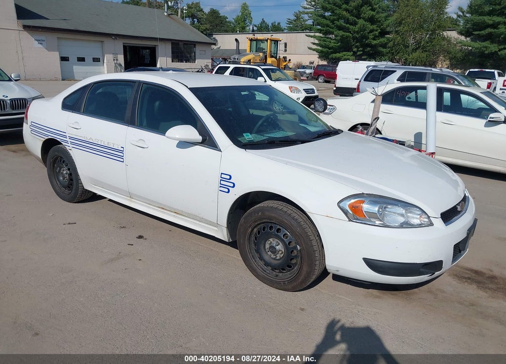 2014 CHEVROLET IMPALA LIMITED POLICE VIN: 2G1WD5E32E1180276