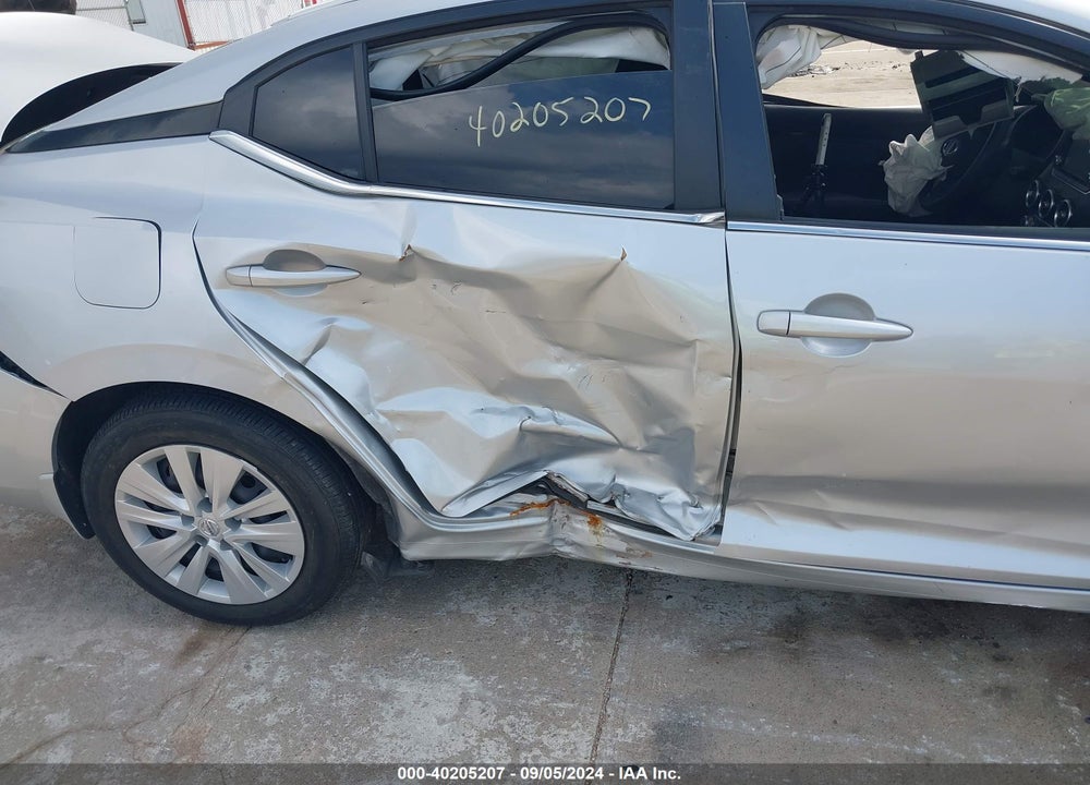 2022 NISSAN SENTRA S XTRONIC CVT VIN: 3N1AB8BV7NY225828