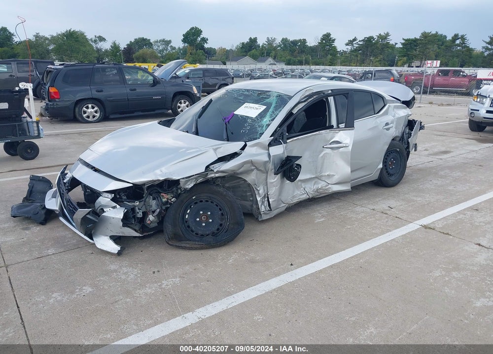 2022 NISSAN SENTRA S XTRONIC CVT VIN: 3N1AB8BV7NY225828