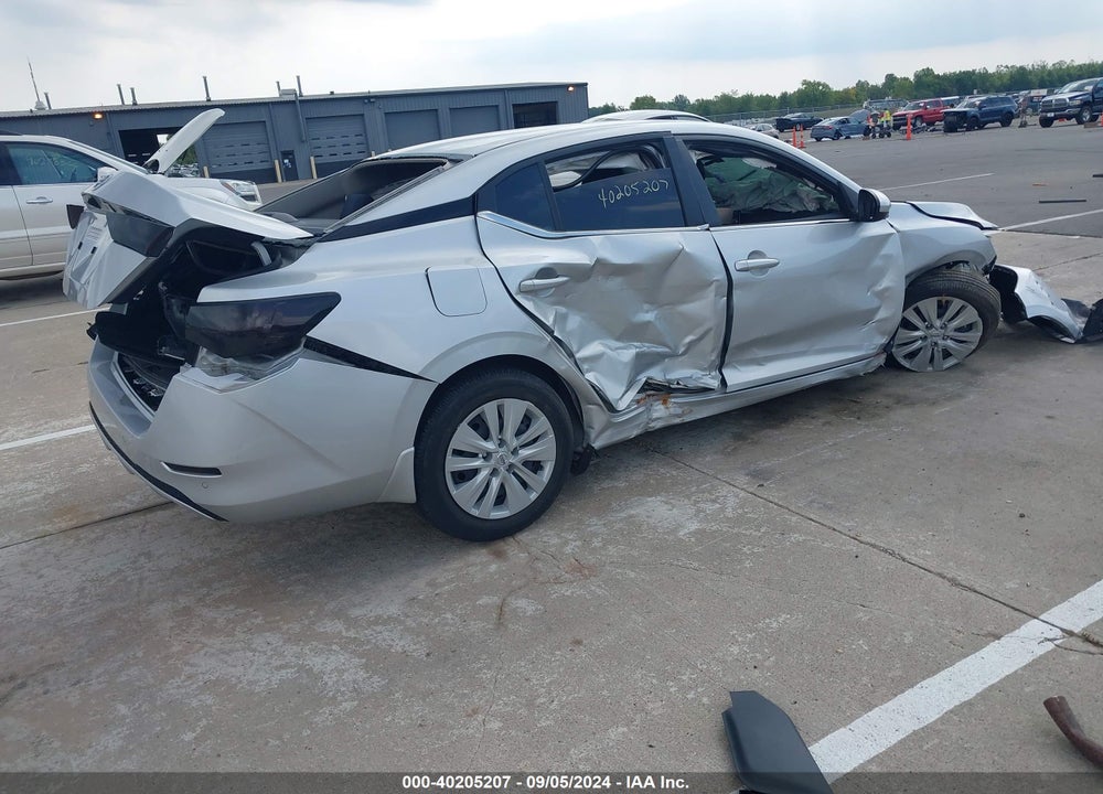 2022 NISSAN SENTRA S XTRONIC CVT VIN: 3N1AB8BV7NY225828