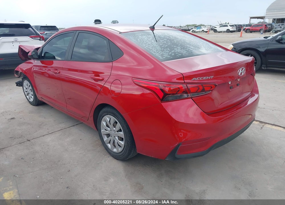 2019 HYUNDAI ACCENT SE VIN: 3KPC24A39KE060053