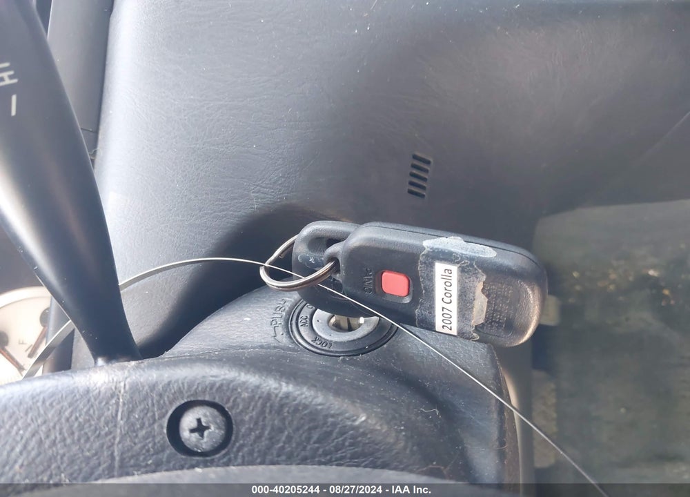 2007 TOYOTA COROLLA S VIN: 2T1BR32E57C788086