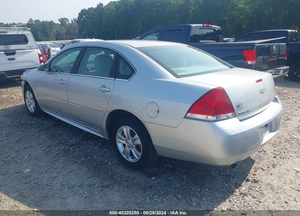 2013 CHEVROLET IMPALA LS VIN: 2G1WF5E32D1255258