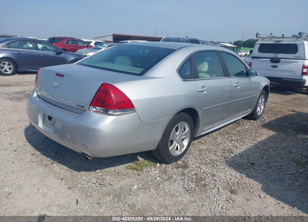 2013 CHEVROLET IMPALA LS VIN: 2G1WF5E32D1255258