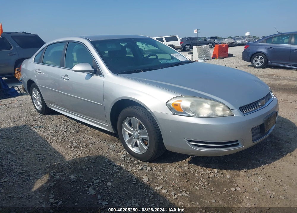 2013 CHEVROLET IMPALA LS VIN: 2G1WF5E32D1255258