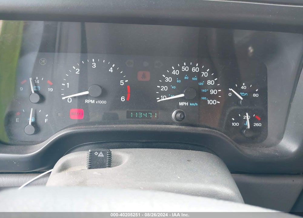 1998 JEEP WRANGLER SE VIN: 1J4FY29P8WP804278