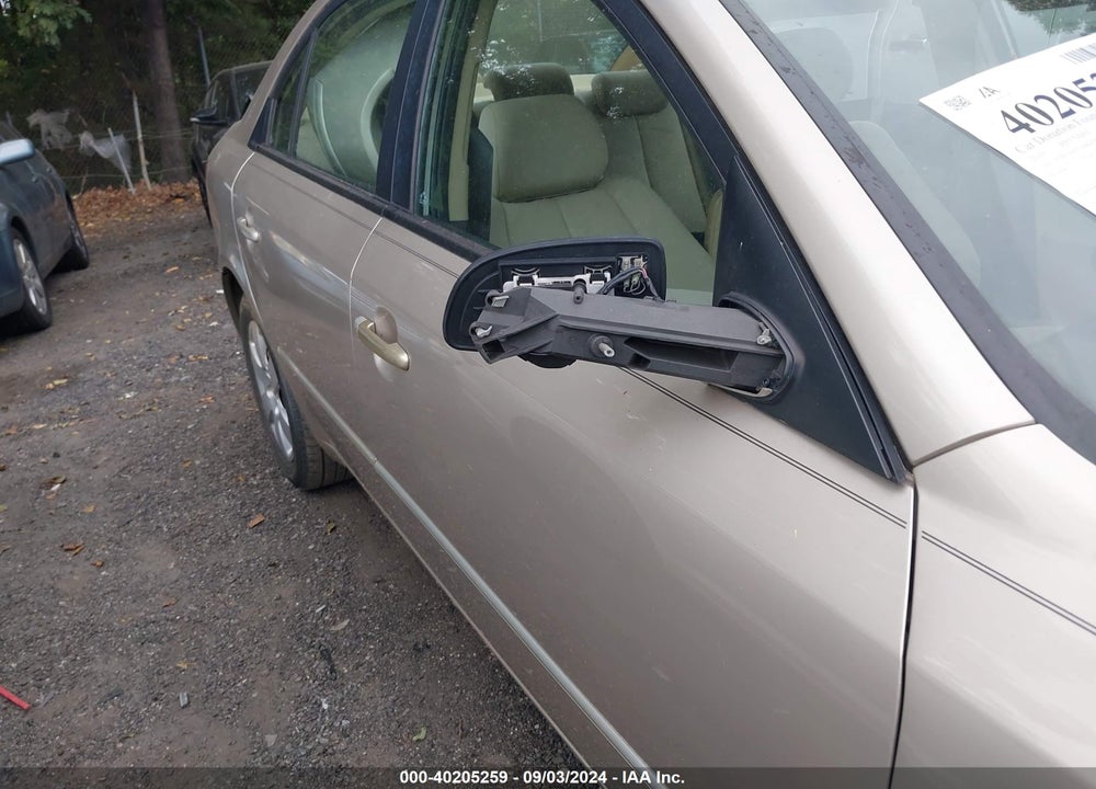 2010 HYUNDAI SONATA GLS VIN: 5NPET4AC2AH647999