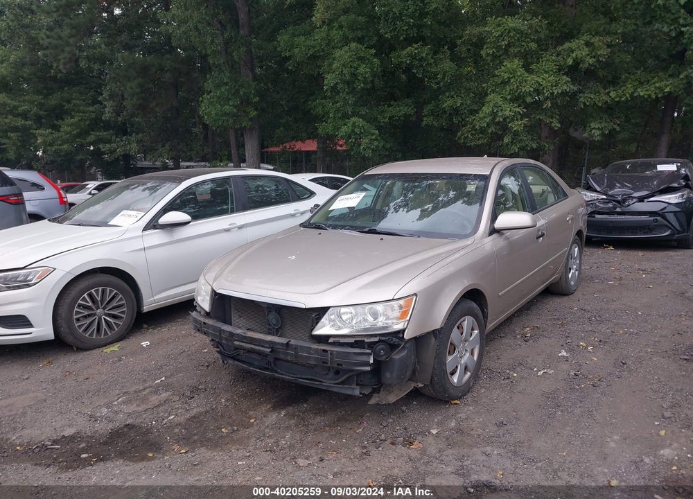 2010 HYUNDAI SONATA GLS VIN: 5NPET4AC2AH647999