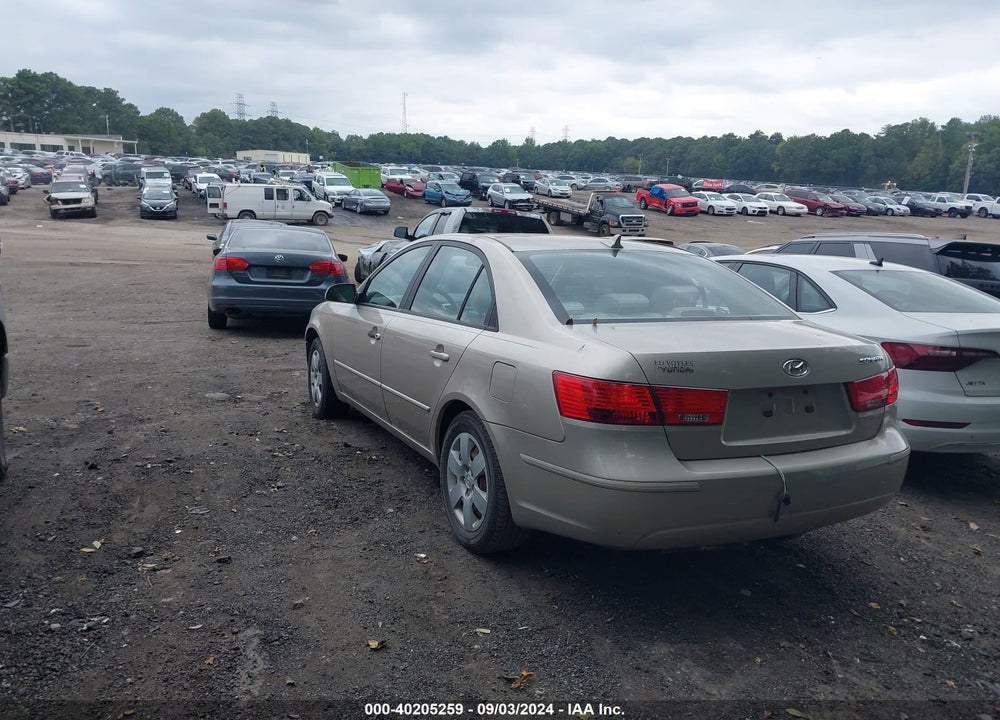 2010 HYUNDAI SONATA GLS VIN: 5NPET4AC2AH647999