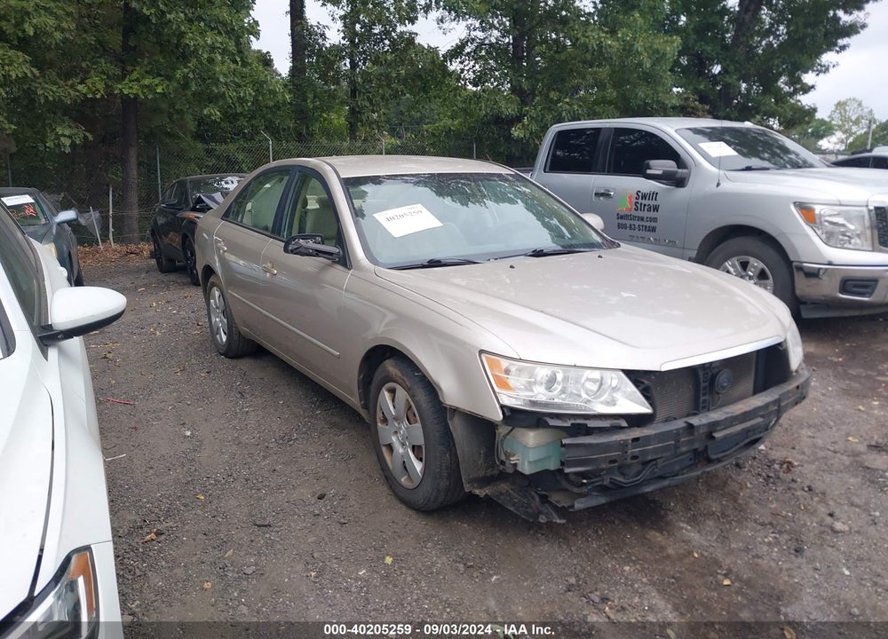 2010 HYUNDAI SONATA GLS VIN: 5NPET4AC2AH647999