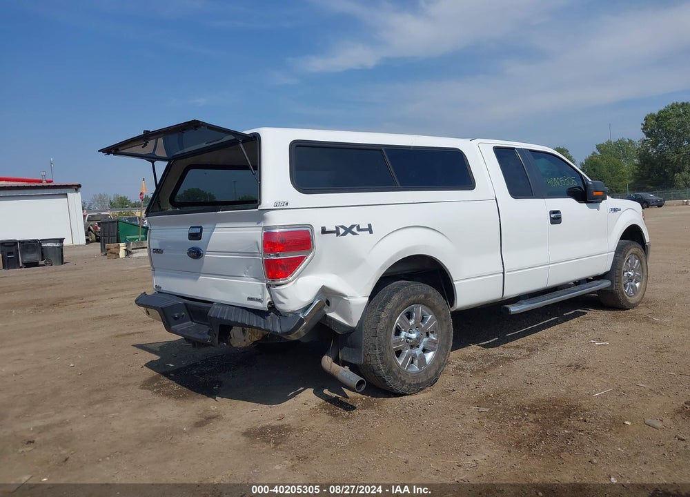 2012 FORD F-150 XLT VIN: 1FTFX1EF5CFB07846