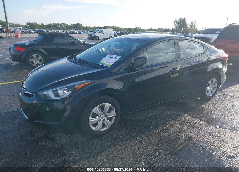 2016 HYUNDAI ELANTRA SE VIN: 5NPDH4AE0GH789193