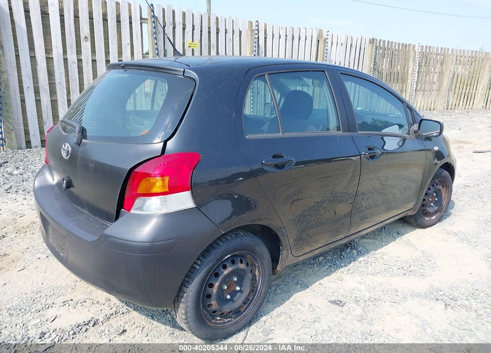 2010 TOYOTA YARIS VIN: JTDKT4K38A5279328