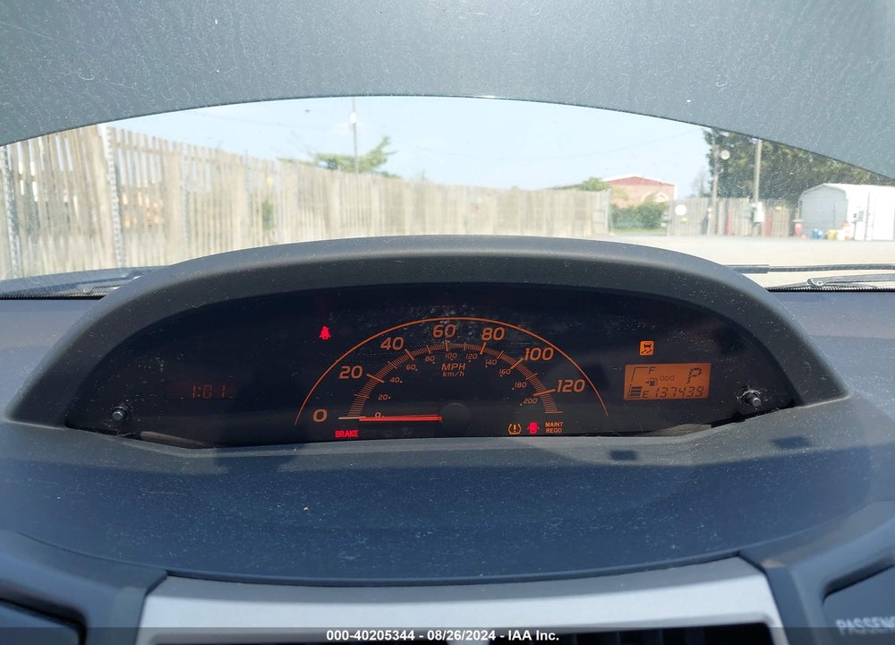2010 TOYOTA YARIS VIN: JTDKT4K38A5279328