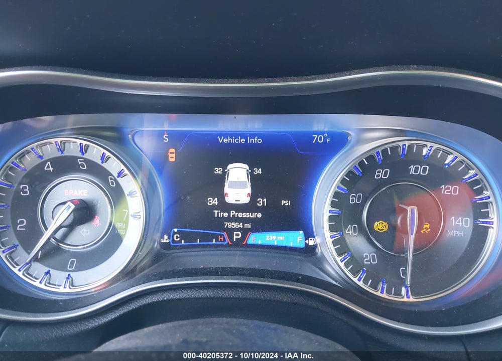 2019 CHRYSLER 300 TOURING VIN: 2C3CCAAG8KH648386