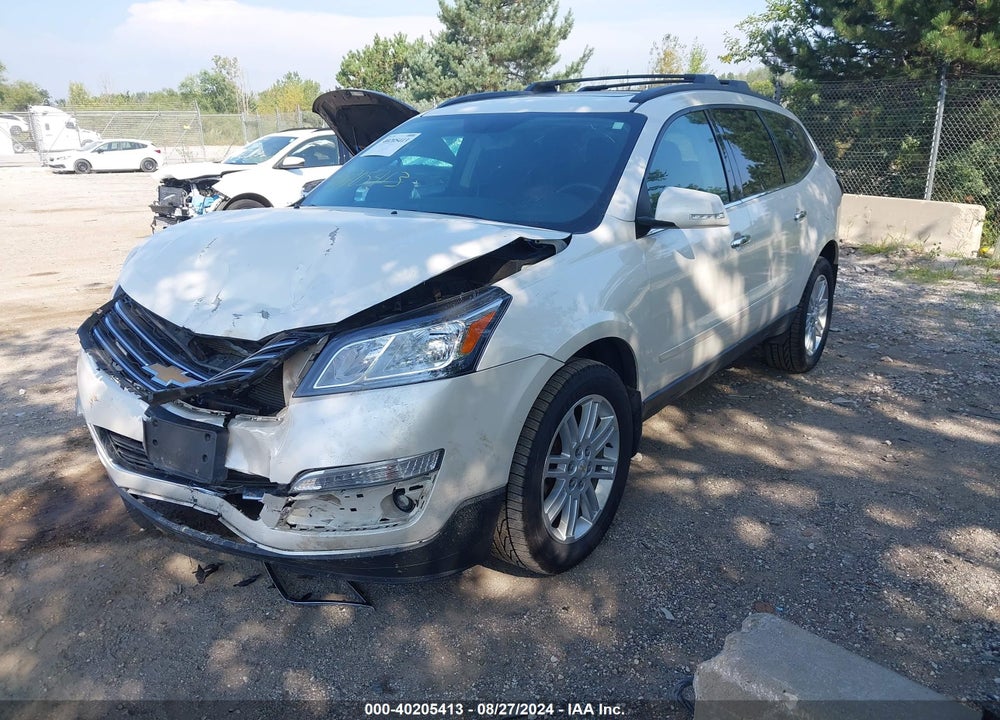 2015 CHEVROLET TRAVERSE 1LT VIN: 1GNKRGKD3FJ333617