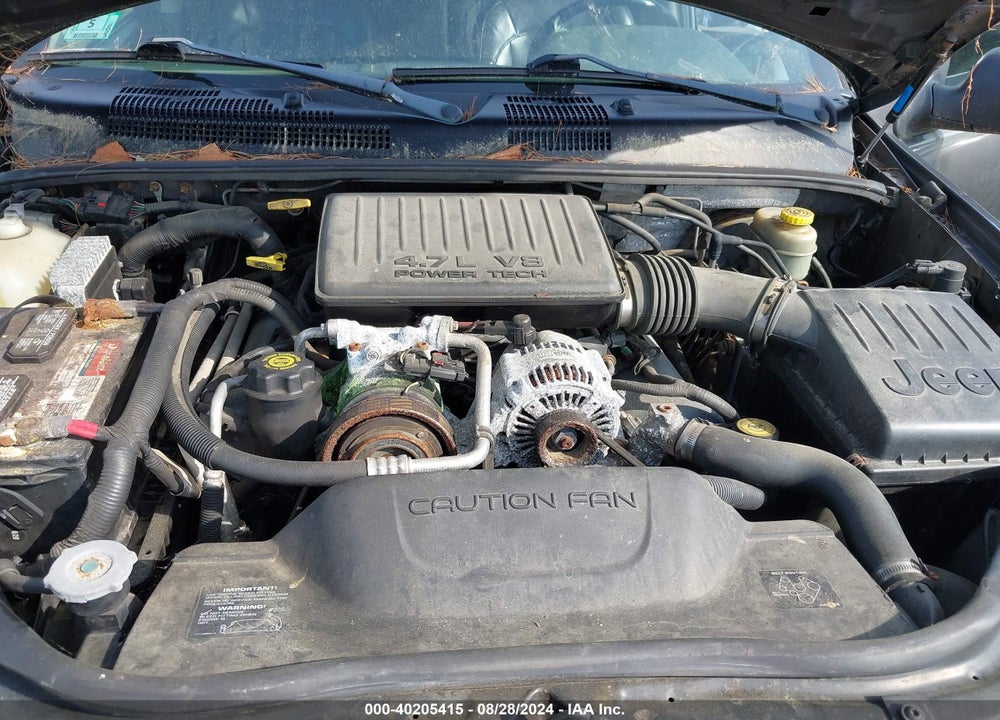 2002 JEEP GRAND CHEROKEE LIMITED VIN: 1J8GW58N42C213344