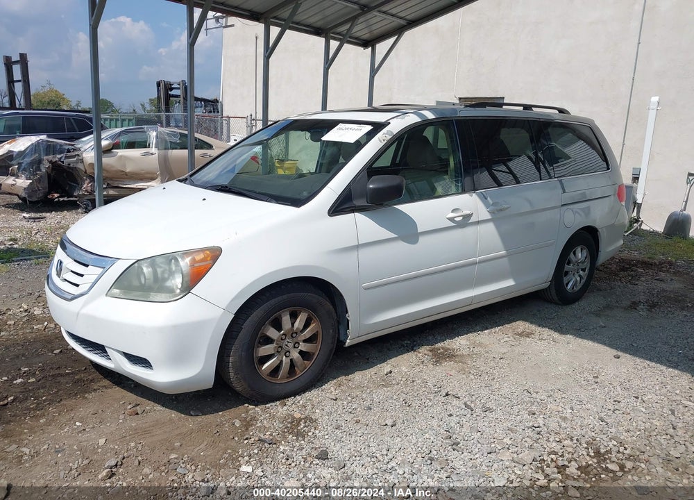 2008 HONDA ODYSSEY EX-L VIN: 5FNRL38708B107385