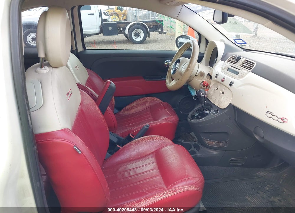 2012 FIAT 500C LOUNGE VIN: 3C3CFFER3CT206141