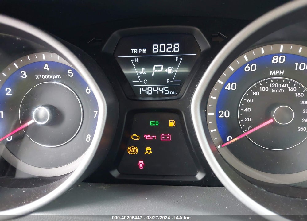 2016 HYUNDAI ELANTRA VIN: KMHDH4AE8GU546474